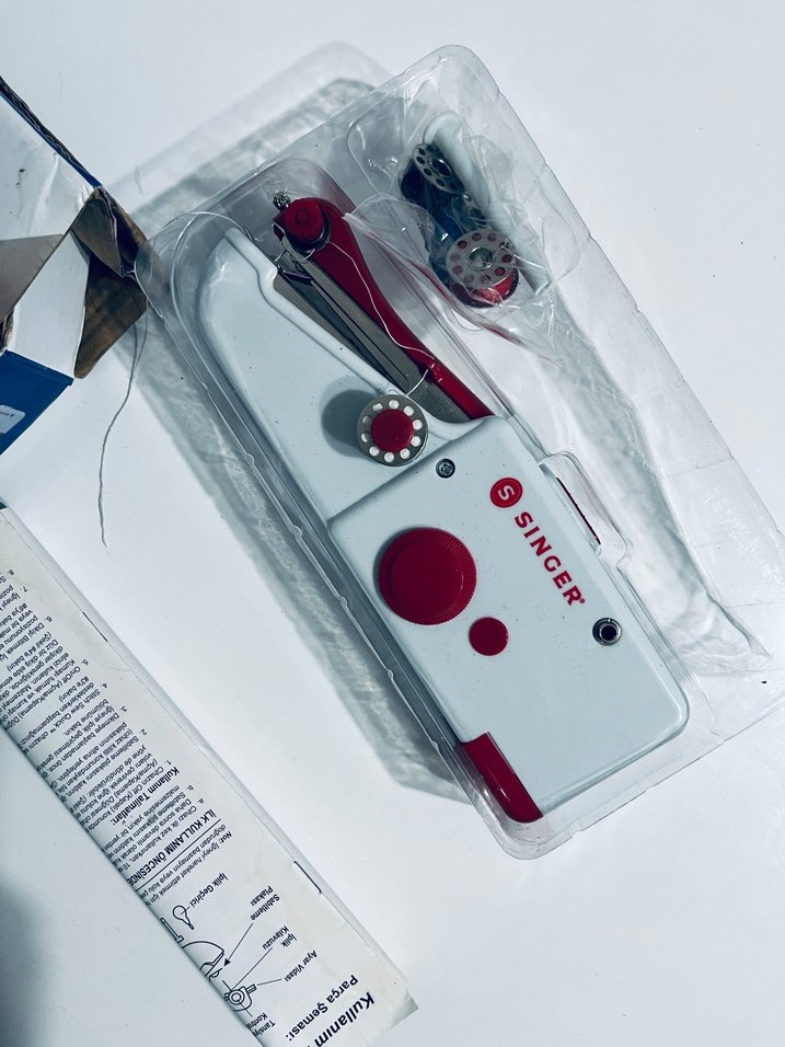 Singer El Dikiş Makinesi Beyaz - Görsel 2