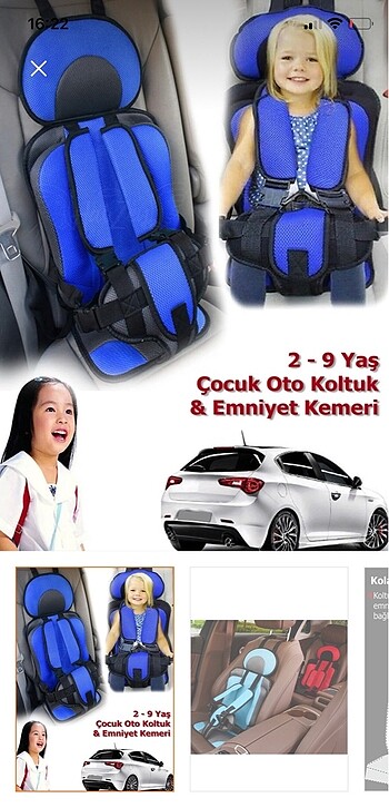 Çocuk Araç Koltuğu