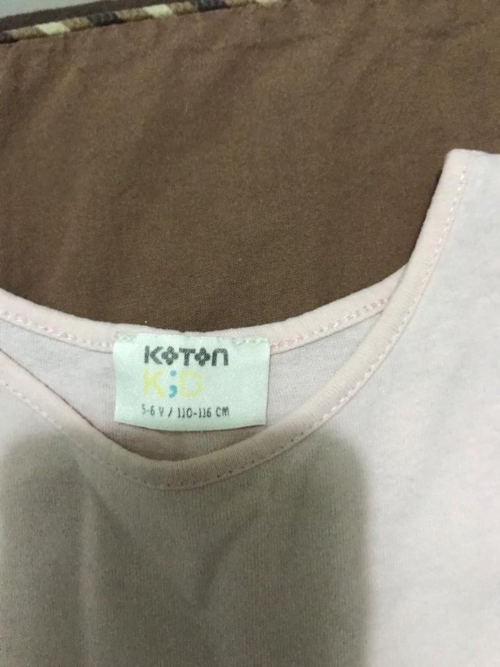 5-6 Renkli Desenli kız Çocuk şortlu pijama Takımı - Görsel 2