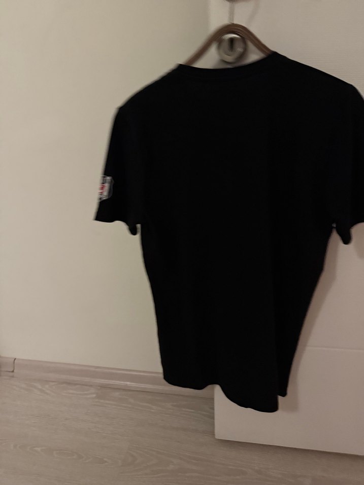 Siyah Beşiktaş Baskılı Erkek Tişört - Görsel 5