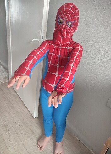 Çocuk Spiderman kostüm 