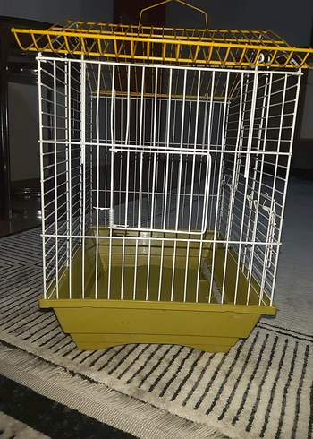 Sarı Küçük Evcil Hayvan Kafesi - Görsel 6