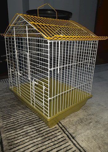 Sarı Küçük Evcil Hayvan Kafesi - Görsel 4