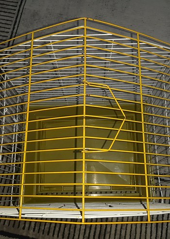 Sarı Küçük Evcil Hayvan Kafesi - Görsel 7