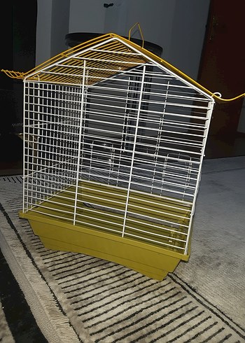 Sarı Küçük Evcil Hayvan Kafesi - Görsel 5