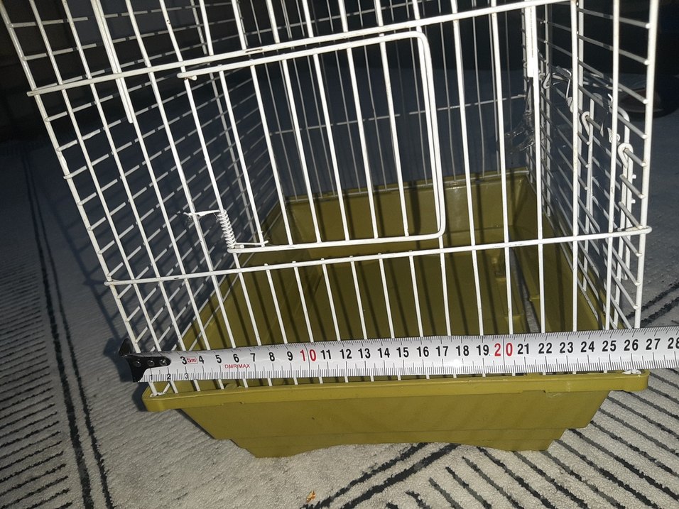 Sarı Küçük Evcil Hayvan Kafesi - Görsel 3