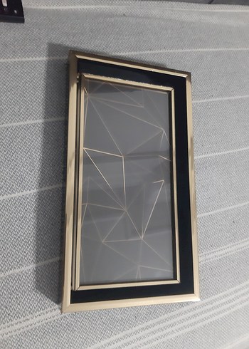 Siyah Altın Detaylı Dekoratif Tepsi - Görsel 5