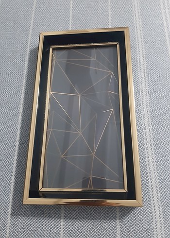 Siyah Altın Detaylı Dekoratif Tepsi - Görsel 3