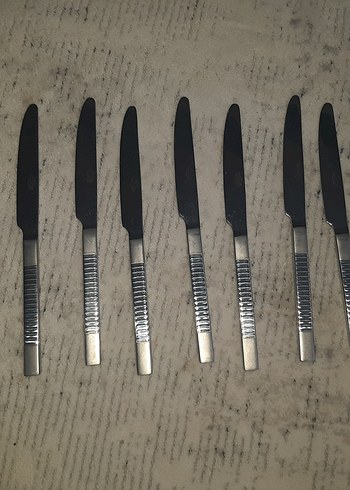 Gri Bıçak Seti 12Parça - Görsel 11