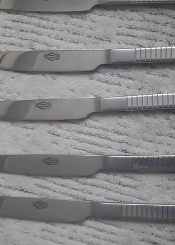 Gri Bıçak Seti 12Parça - Görsel 8