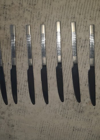 Gri Bıçak Seti 12Parça - Görsel 12