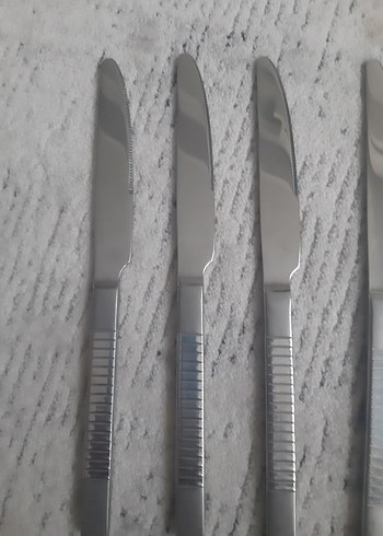 Gri Bıçak Seti 12Parça - Görsel 6