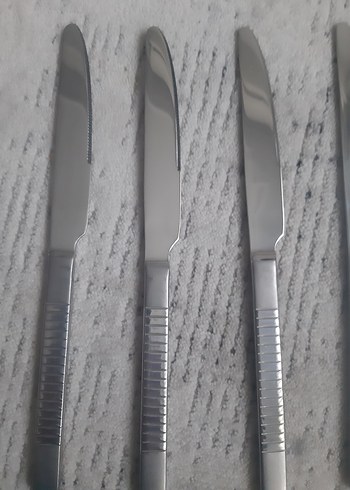 Gri Bıçak Seti 12Parça - Görsel 4