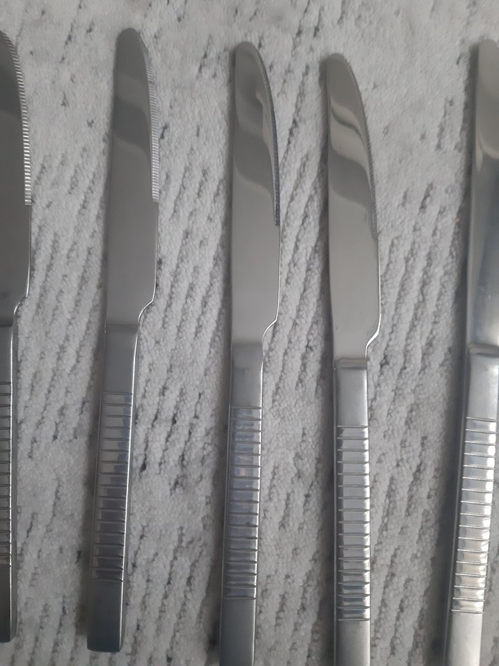 Gri Bıçak Seti 12Parça - Görsel 5