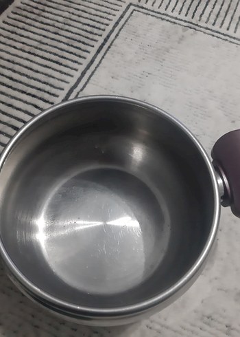 Gri Paslanmaz Çelik Tencere Kapaklı - Görsel 5