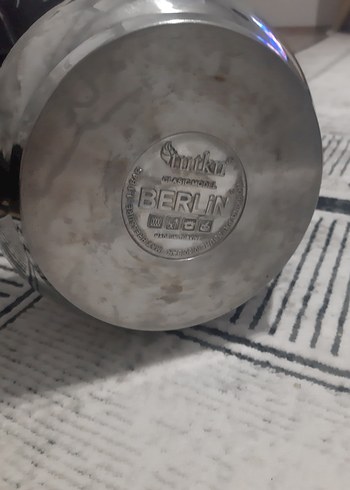 Gri Paslanmaz Çelik Tencere Kapaklı - Görsel 6