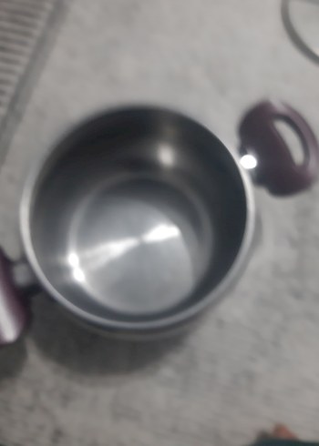 Gri Paslanmaz Çelik Tencere Kapaklı - Görsel 3