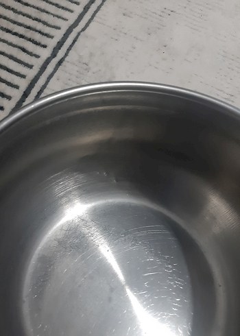 Gri Paslanmaz Çelik Tencere Kapaklı - Görsel 7