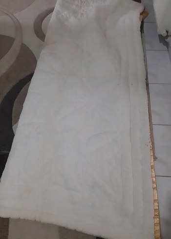 Bej Parlak Kapitone Yorgan - Görsel 6