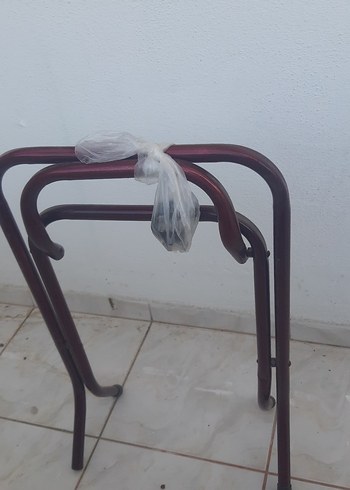 Bordo küçük sehpa masa ayağı