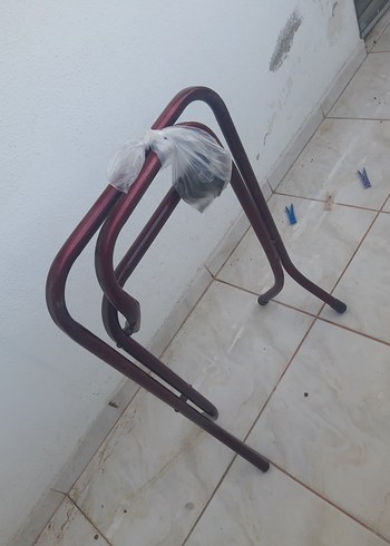 Beden bordo Renk Bordo küçük sehpa masa ayağı