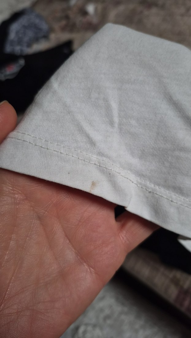 Kız Çocuk Rock Punk T-shirt Siyah altı beyaz atlet - Görsel 5