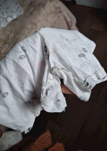 Beyaz panda desenli Pijama Takımı - Görsel 5