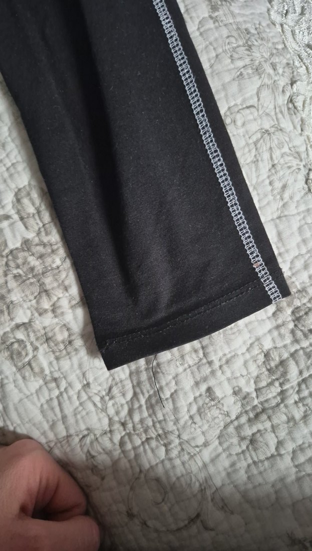 Siyah kız çocuk tayt - Görsel 4