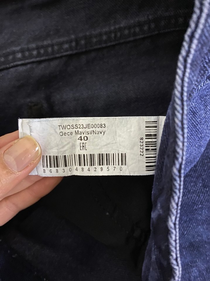 Trendyolmilla lacivert kot - Görsel 3