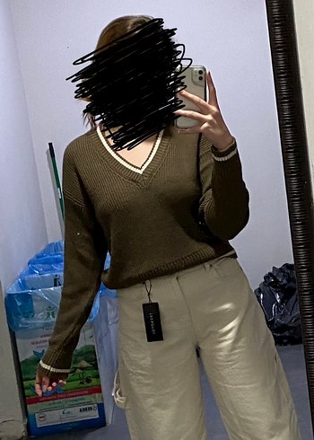 Addax kahverengi kazak - Görsel 3