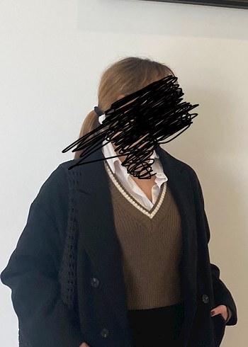 Addax kahverengi kazak - Görsel 4