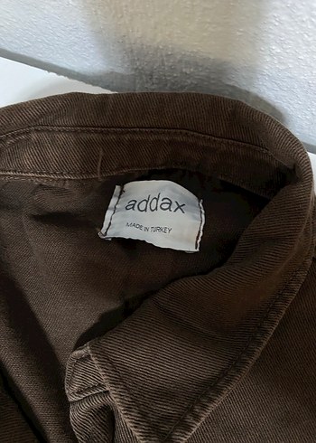 Addax kahverengi kot ceket - Görsel 3