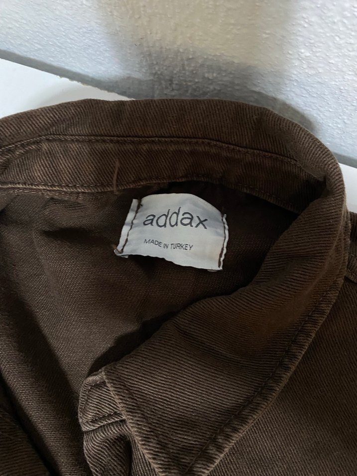 Addax kahverengi kot ceket - Görsel 3