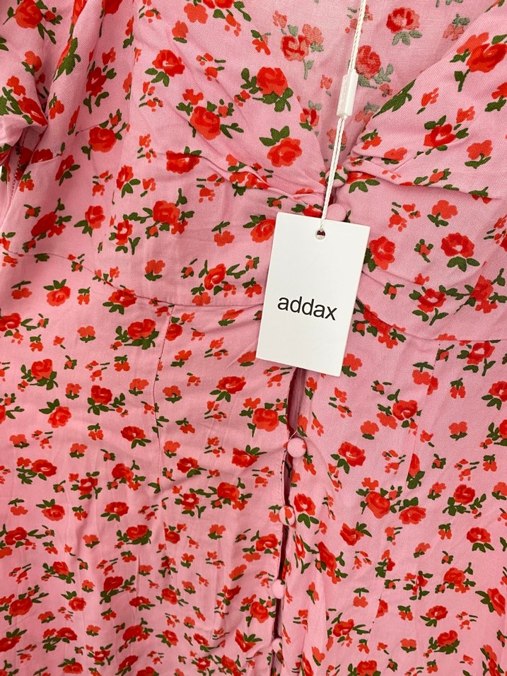 Addax Çiçekli Elbise - Görsel 3