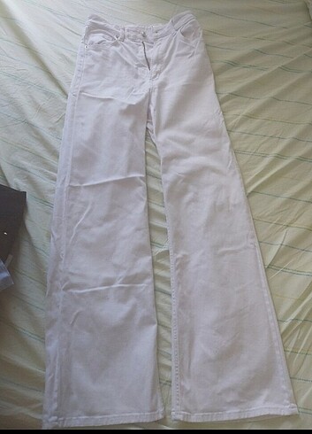 36 Beden H&m beyaz kot pantolon