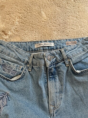 xs Beden Mavi jean