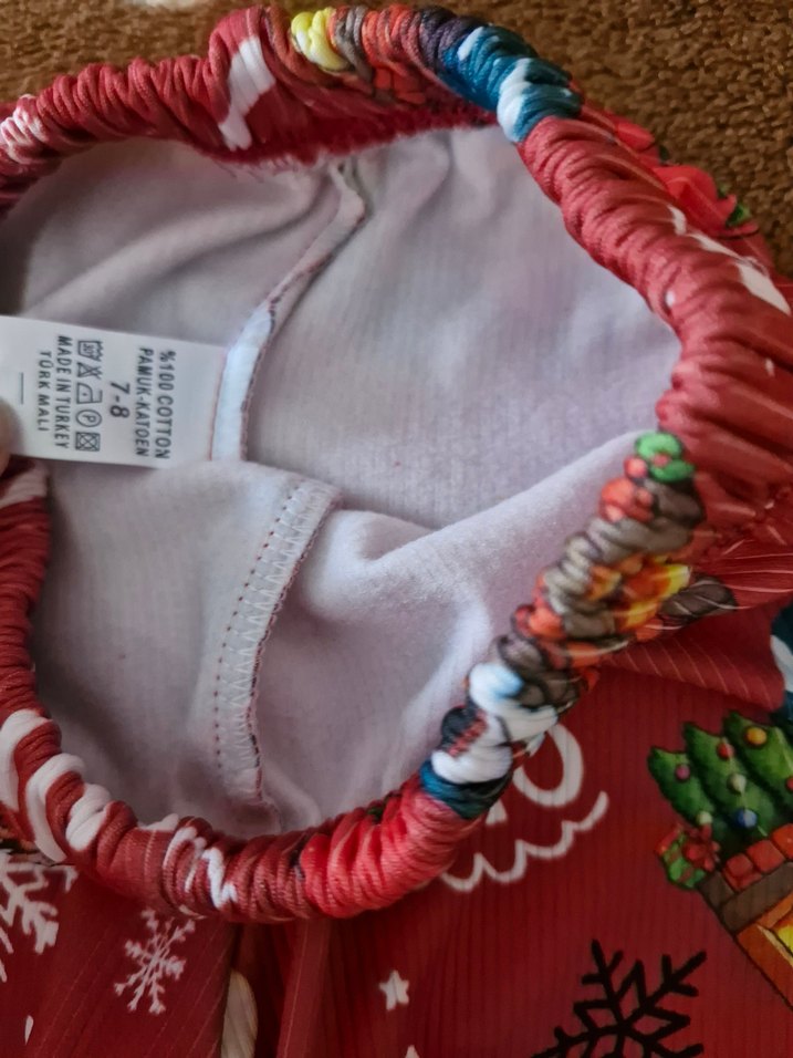 yeni yıl Kız Çocuk Tayt - Görsel 3