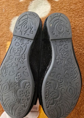 Kız Çocuk Siyah Fiyonk Detaylı Babet - Görsel 4