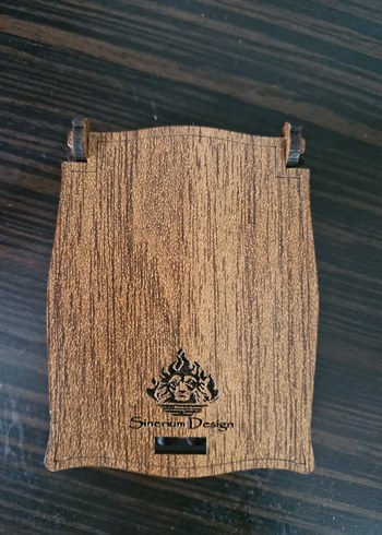 Kahverengi Mini Ahşap haç Kolye - Görsel 5