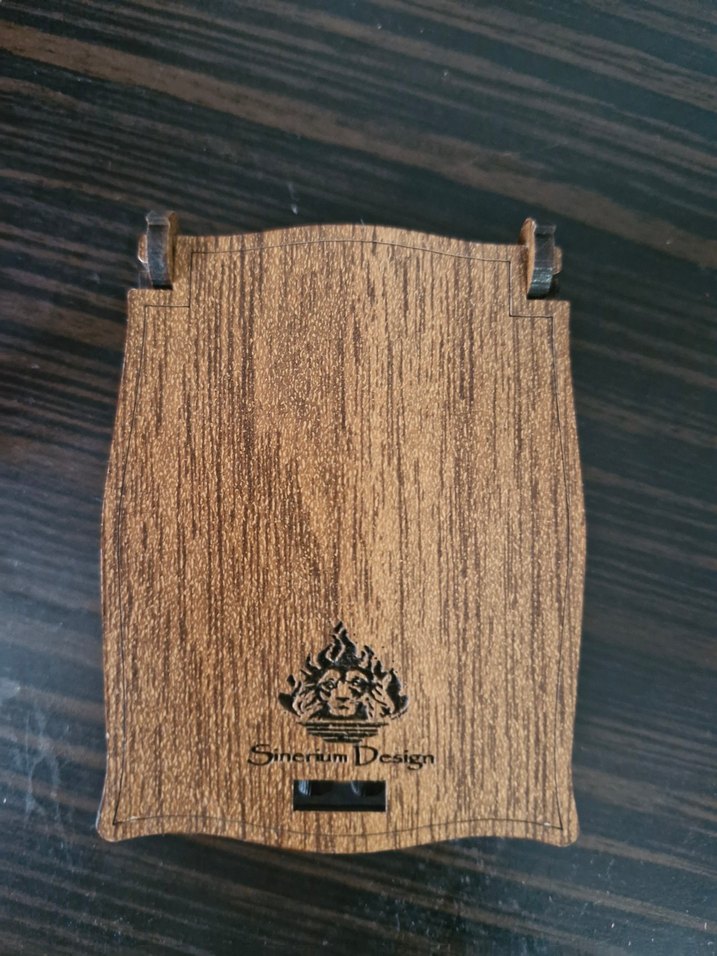 Kahverengi Mini Ahşap haç Kolye - Görsel 5