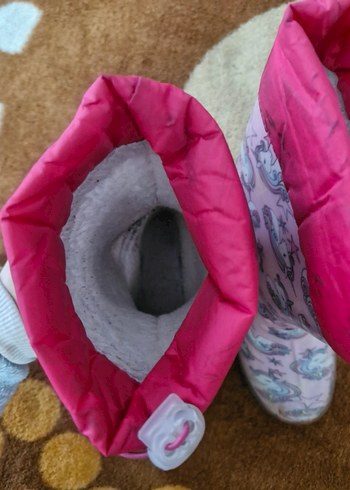 Kız Çocuk Pembe Unicorn Desenli Yağmur Çizmesi - Görsel 3