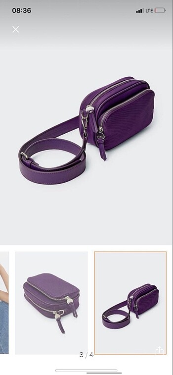 Beden mor Renk Stradivarius