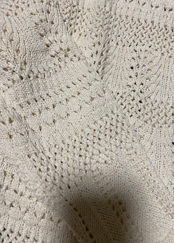 Mango Ajur Örgü Triko - Görsel 3