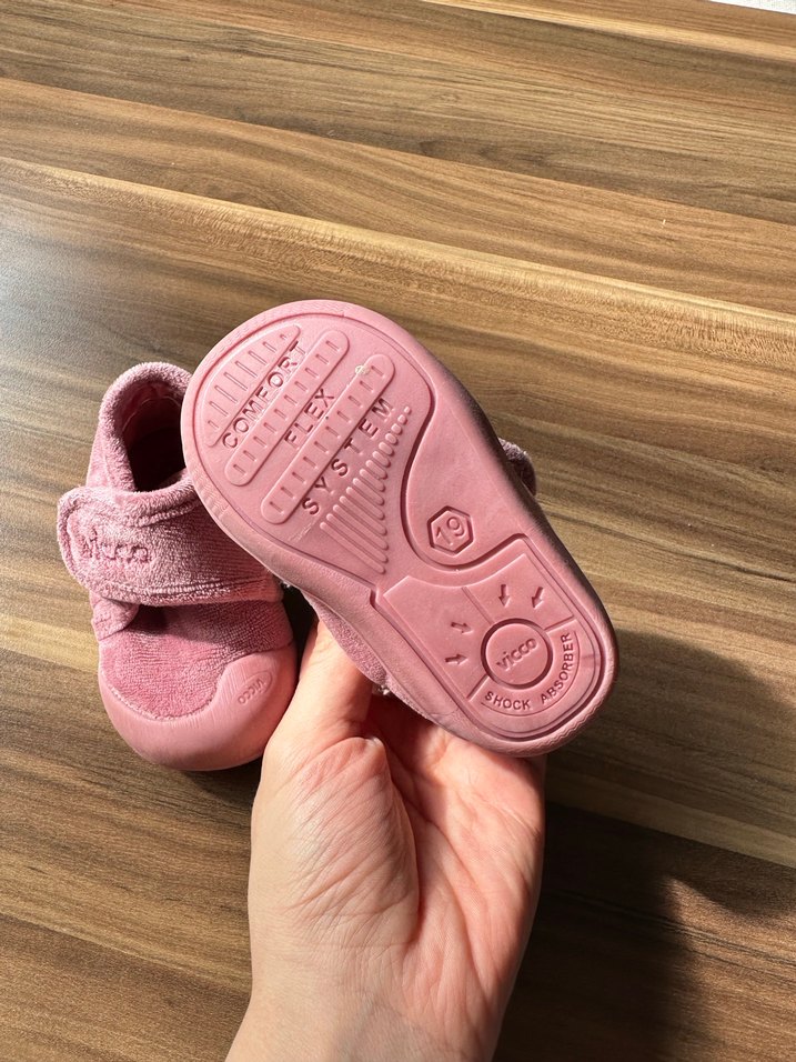 Kız Çocuk Pembe Polar Ev Terliği - Görsel 2