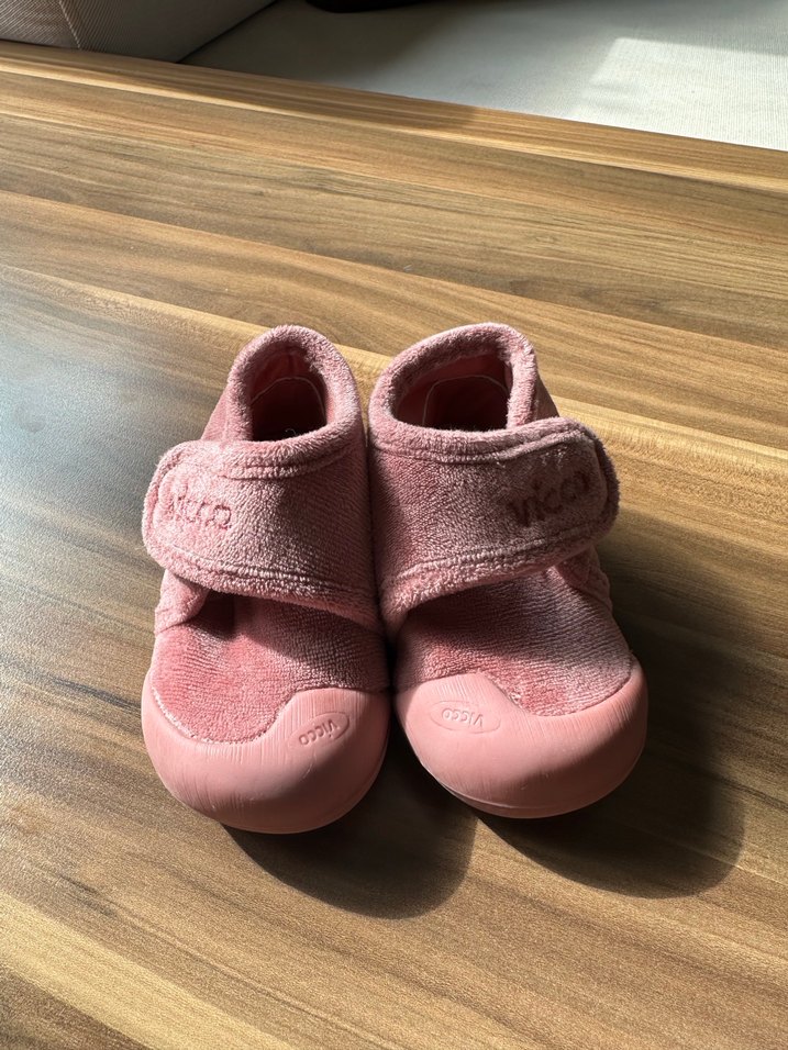 Kız Çocuk Pembe Polar Ev Terliği - Görsel 4