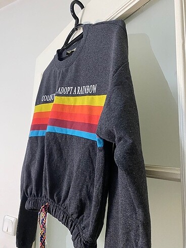 Crop Sweatshırt