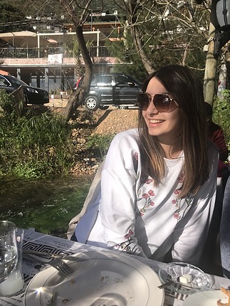 s Beden beyaz Renk Mavi üst