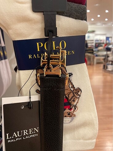 Ralph Lauren Siyah Kemer