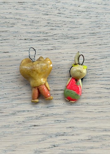 Kovboy ve Kızılderili Kız Charmlar - Görsel 5