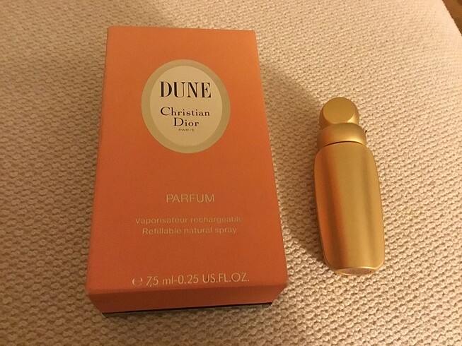 Dune boş parfüm şişesi